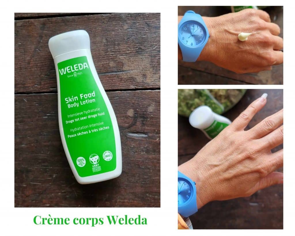 Crème corps Weleda
