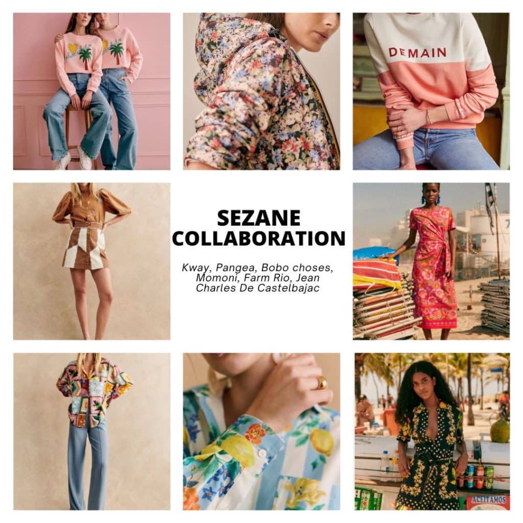 collaborations Sezane
